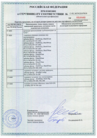 Сертификат на задвижки 30ч6бр ЛАЗ Ду50-400